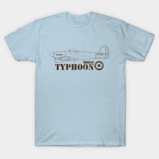 RAF Typhoon (distressed) T-Shirt